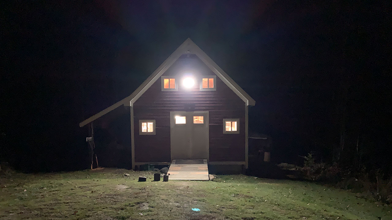 Barn At Night 