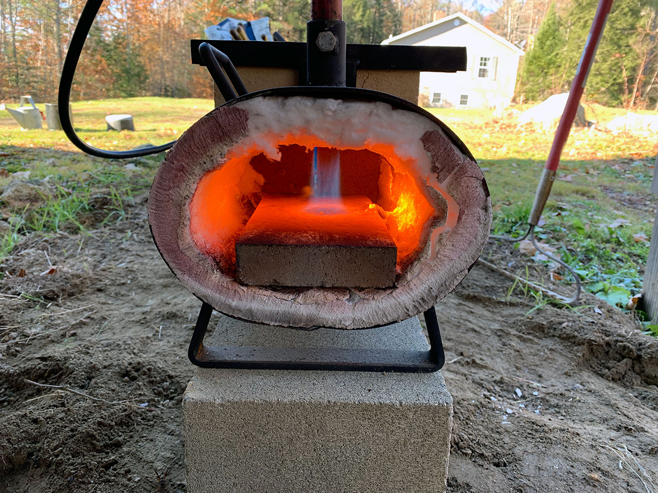  Mr Volcano Hero 2 - Portable Propane Forge (Complete